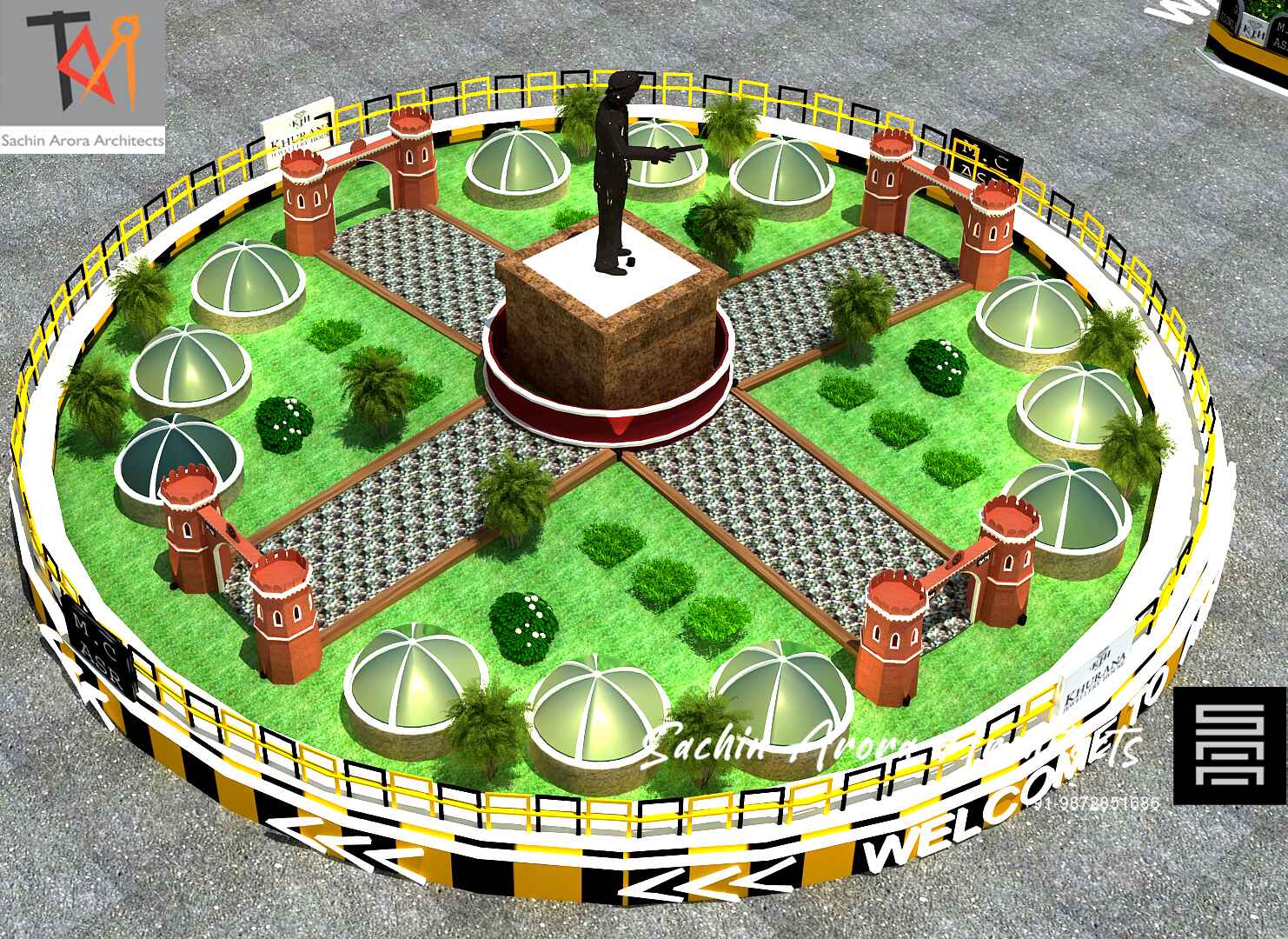 Hall Gate Chowk Redesign – Amritsar